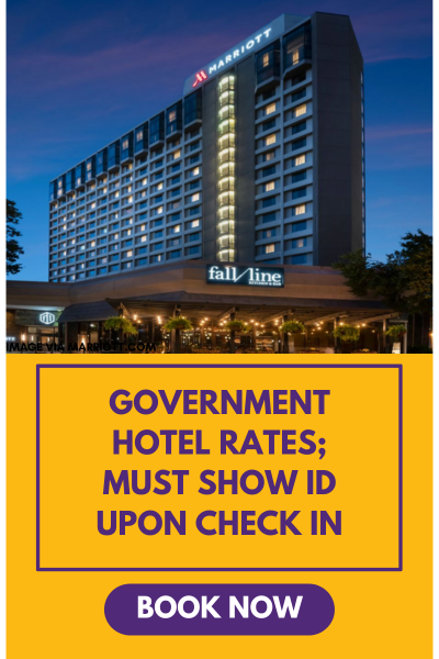 Hotel Booking Button Government Rate